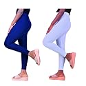 Skinny Ankle Length Slim fit Cotton Lycra streachable Leggings for Women (Pack of 2)
