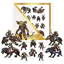 Skinny Minis Goblins Miniatures Set, 14 Small & Medium Flat Minis, 5e & Pathfinder Minis for TTRPG, 2D Monster Miniatures for Tabletop RPG