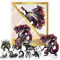 Skinny Minis Wild Monsters Miniatures Set, 9 Flat Minis for Tabletop RPG, D&D Compatible, 2D Wilderness Beasts Minis, 5e & Pathfinder Miniatures
