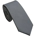 Skinny Ties for Men, 2.5-Inch Slim Neckties, Solid Color Packs