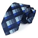 Kihatwin Skinny Ties for Mens Novelty Plaid Check Business Wedding Fashion Formal Neckties 2.7, Pocket Square, Bow Ties