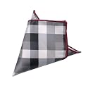 Kihatwin Skinny Ties for Mens Novelty Plaid Check Business Wedding Fashion Formal Neckties 2.7, Pocket Square, Bow Ties