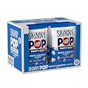 SkinnyPop White Cheddar Popcorn, Whole Grain Gluten-Free Snack, 8 oz Bags (6 Count)