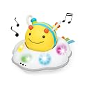 Skip Hop Baby Follow-Me Bee Tummy Time Crawl Toy 3-Stage Infant Sensory Development with Lights Sounds and Music Explore & More Age 5m+