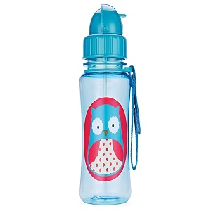 skip hop zoo straw bottle pp owl 18 months to 36 months