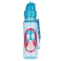 Skip Hop Zoo Straw Bottle Pp Owl (18 Months to 36 Months)