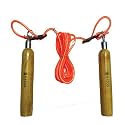 Skipping Rope for Men, Women &amp; Children - Jump Rope for Exercise Workout &amp; Weight Loss - Tangle Free Jumping Rope for Kids (Black)