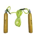 Skipping Rope for Men, Women &amp; Children - Jump Rope for Exercise Workout &amp; Weight Loss - Tangle Free Jumping Rope for Kids (Black)