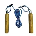 Skipping Rope for Men, Women &amp; Children - Jump Rope for Exercise Workout &amp; Weight Loss - Tangle Free Jumping Rope for Kids (Black)