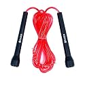 Skipping Rope for Men, Women &amp; Children - Jump Rope for Exercise Workout &amp; Weight Loss - Tangle Free Jumping Rope for Kids (Pink)