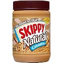 SKIPPY Natural Creamy Peanut Butter Spread, Plant Based Protein, 26.5 Ounce (Pack of 12)