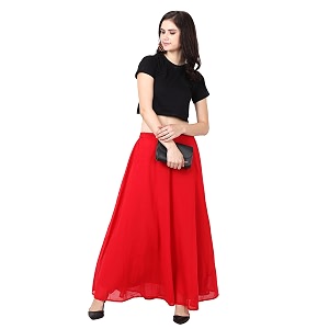 Skirt for Women Designer and Full Flared