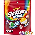 SKITTLES POP'd Originals Freeze Dried Candy, Resealable Bag, 5.5 oz