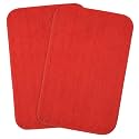 SKIVE India Solid Anti Slip BathmatColour Red