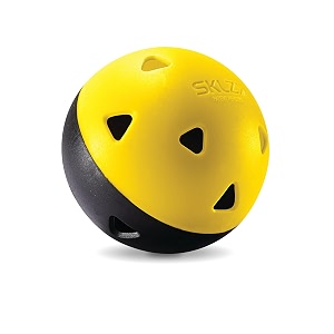 sklz impact balls - heavy-duty long lasting limited flight training baseballs and softballs