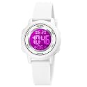 SKMEI Mens Wrist Watch, Waterproof Military Analog Digital Watches with LED Multi Time Chronograph, Stainless Steel Business Watches for Men