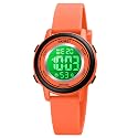 SKMEI Mens Wrist Watch, Waterproof Military Analog Digital Watches with LED Multi Time Chronograph, Stainless Steel Business Watches for Men