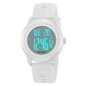 SKMEI Mens Digital Sports Watches with 50M Waterproof EL Light Women Multifunction Simple Stylish Wrist Watches