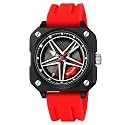 SKMEI Silicone Mens Analog Quartz Sports Watch