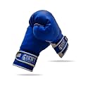 LEPRO Boxing Gloves for Training Sparring Punch Bag Mitts Muay Thai Kickboxing MMA Martial Arts Workout (Blue, 10 Oz)