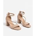 SKOLL Women39s Trendy Block Heels Open-Toe