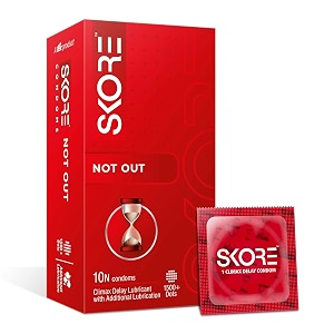 skore condoms - 10 count pack of 10 not out
