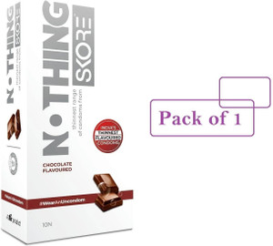 skore condoms10n chocolate nthing pack of 1 condom