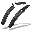 SKS GERMANY Rowdy Set Children's Bicycle Mudguard (Splash Guard Made of High Performance Plastic, Multi-Adjust System for Various Frame Shapes, Easy Assembly, Optional Rear Light, Made in Germany)