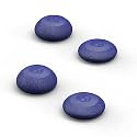 Skull &amp; Co. Convex Thumb Grips Set: Skin, CQC Joystick Cap Analog Stick Cover for Xbox [XSX/XB1] Controller- Neon Blue, 2 Pairs (4pcs)