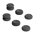 Skull &amp; Co. Skin, CQC and FPS Thumb Grips Joystick Cap Analog Stick Cover for Xbox Controller and ROG Xbox Ally- Black, Set of 6