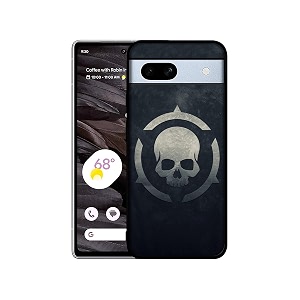 Skull Pattern Print Design Premium 2D Printed