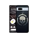 Skull Pattern Print Design Premium 2D Printed