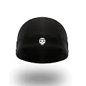 SKULLFIT - Helmet Skull Caps for Men Bike Head Caps Hair Inner Helmet Liner for Bikers Sweat Wiking Cooling Skull Cap for Cycling, Summer Helmet Cap for Men