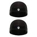 SKULLFIT - Helmet Skull Caps for Men Bike Head Caps Hair Inner Helmet Liner for Bikers Sweat Wiking Cooling Skull Cap for Cycling, Summer Helmet Cap for Men