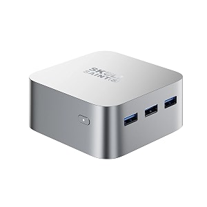 skullsaints rudra mini pc genuine windows 11 pro hdmi 4k60hz 3 screen display dual ethernet ports 245g wifi bt42 12th gen n100 16gb ddr5  512gb m2 nvme ssd
