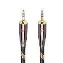 SKW Audiophile Heavy Gauge 3.5mm Stereo Aux Thick Cable 16.4ft/5m