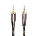 SKW Audiophile Heavy Gauge 3.5mm Stereo Aux Thick Cable 6.5ft/2m