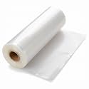 Vacuum Sealer Roll 17cm x 5 Meter | Food Grade BPA Free | Cut-to-Size Vacuum Bag Roll | Textured Embossed Strong Seal | Compatible with All Vacuum Sealer Machines | Airtight Fresh Food Storage