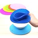 Sky MALL Silicone Trivet Mats | Pot Holder mats | Drying mat (Round Pack of 4)