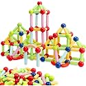 Sky Tech® Magnetic Sticks Building Blocks for Kids Toys for Girls | Magnetic Toys for Boys Age 3+Year 4 5 6 7 8 10 12 14 Old Educational Stem Learning Magnet Stick with Balls Game (42 Pcs)