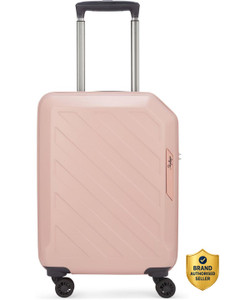skybags small cabin suitcase 55 cm 8 wheels - jerrycan strolly 55 360 coral cd - red