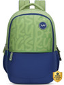 SKYBAGS Klan Plus Caligraphy School Backpack for Boys & Girls with 3 Compartments 37 L Backpack
