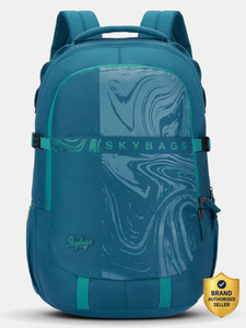 skybags vesper with rain cover - teal 40 l laptop backpack