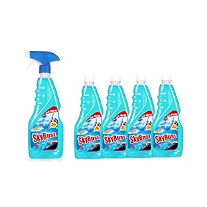 glass cleanerall new glass cleaner liquidcar amp home surfaces glass cleaner liquid 500ml amp 4 refill pack