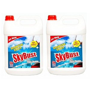 advanced glass cleanerglass cleanerliquid 5 litre for car amp home surfaces glass cleaner 5 ltr pack of 2