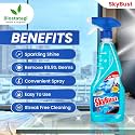 Glass Cleaner,All new Glass cleaner liquid,Car & Home Surfaces Glass Cleaner liquid (500ml pack of 3)