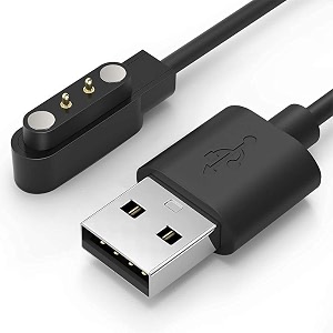 skycell smartwatch usb charging cable compatible with fire boltt boat noise firebolt smart watch charger smart watch charger cable for all models