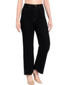 SKYGLORY Wide Leg Women Black Jeans