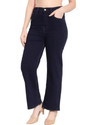 SKYGLORY Wide Leg Women Dark Blue Jeans