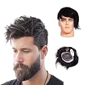 SkyHair USA Super Mono Hair Patch for Men – 100% Natural Human Hair Wig with PU Border | Lightweight AAA Grade Toupee, Silky Smooth Finish (Natural Brown, 11x8)